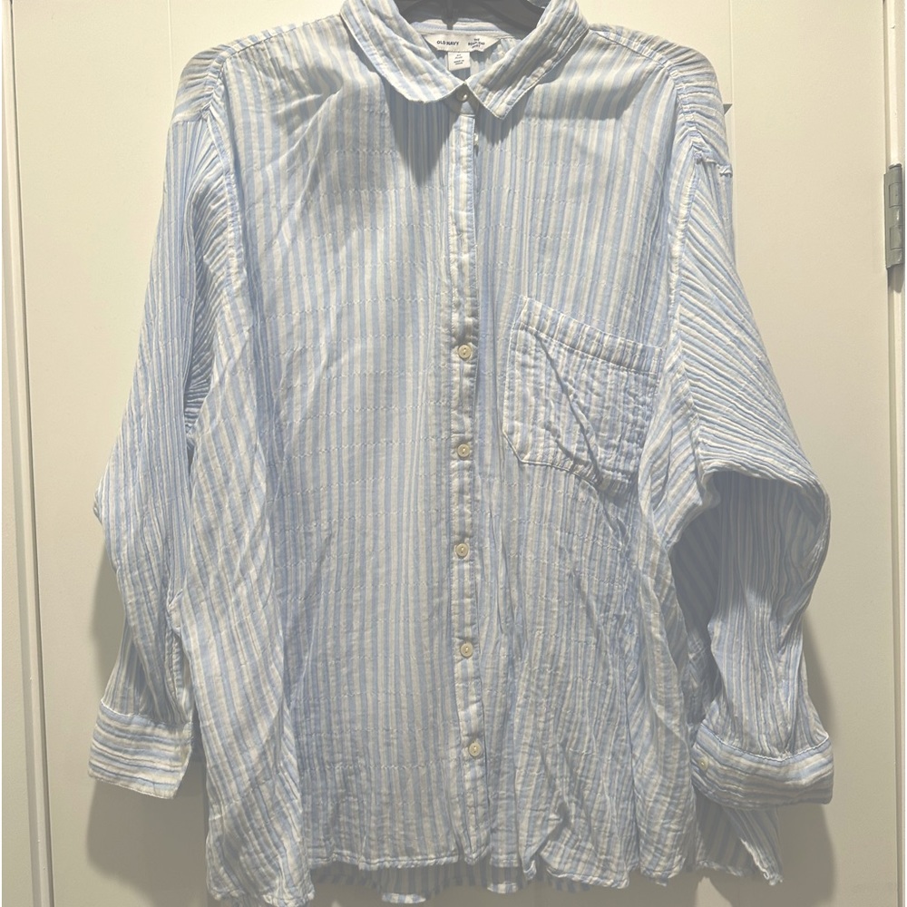 Old Navy Women’s Boyfriend Shirt